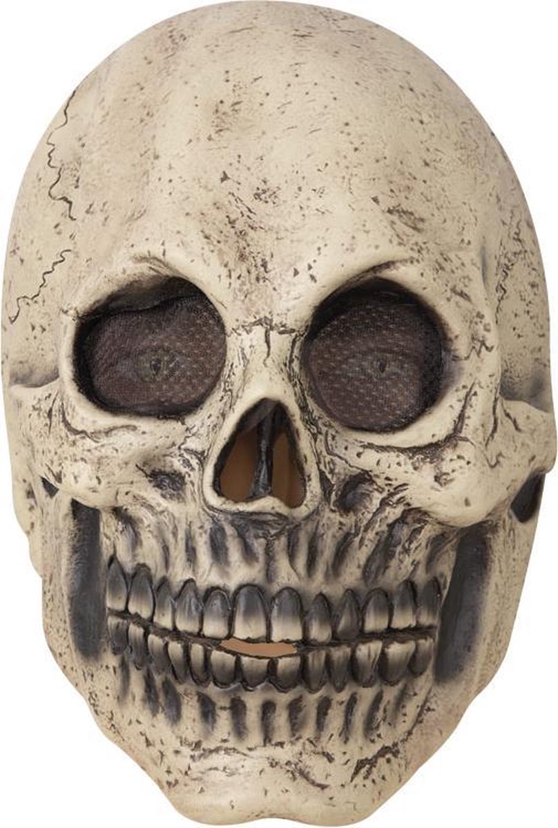 Latex Masker Doodskop voor een volwassene